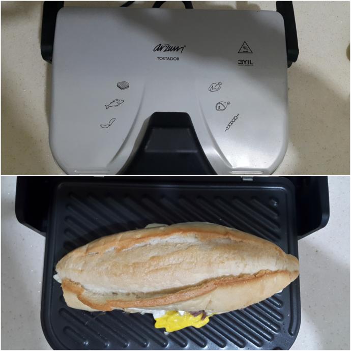 Kavurmalı Kaşarlı ve Yumurtalı Tost Yapımı