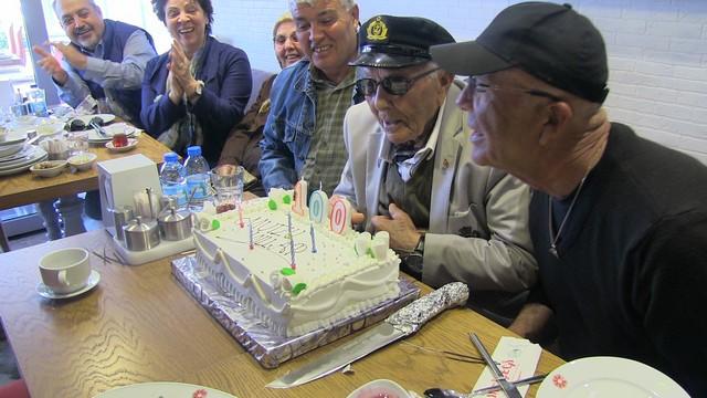 105. Yaşını Kutlayan Bodrumlu Süngerci