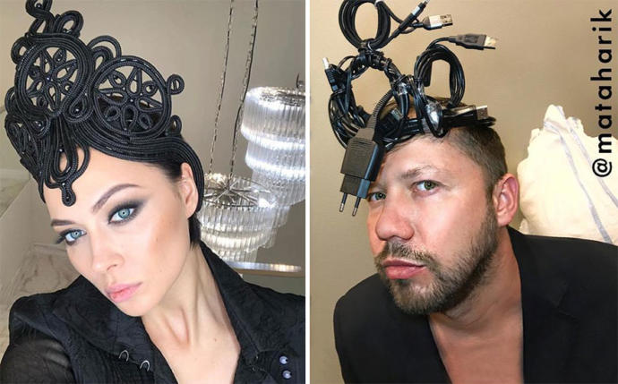 Instagram Blogger'ı Yuri Hysterika'nın Tanınan Simaların, Simalarını Altüst Eden Paylaşımları