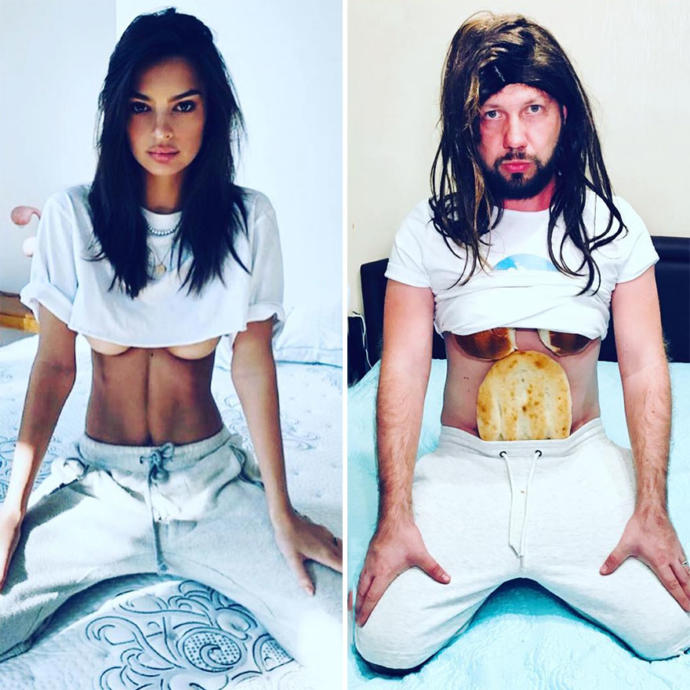 Instagram Blogger'ı Yuri Hysterika'nın Tanınan Simaların, Simalarını Altüst Eden Paylaşımları