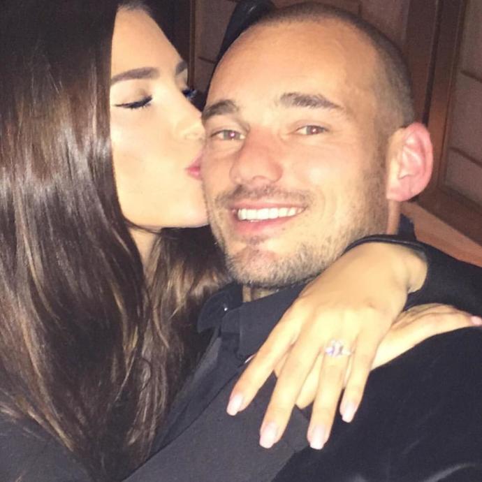 Wesley Sneijder Evliliği Hakkında Açıklama Yaptı: Henüz Ayrılmadık (Foto Haber)