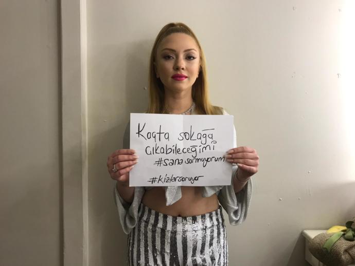 Kadınlar Günü'nde Cinsiyet Eşitsizliğine Dikkat Çeken Ünlüler #SanaSormuyorum Diyor!