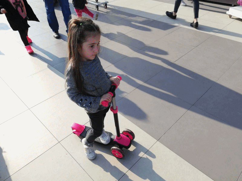 Kızımın İlk Hediyesi Scooter ile Güzel Bir Gün Geçirdik