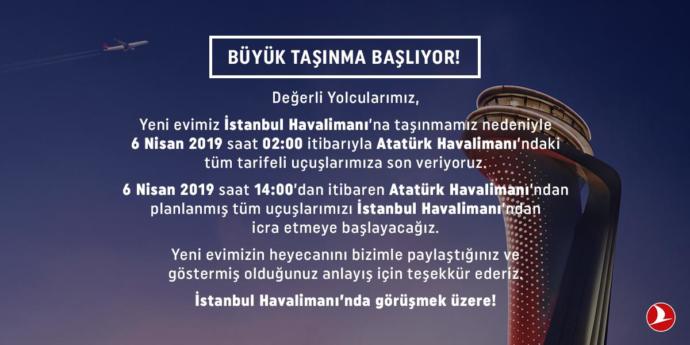 THY, 6 Nisan İçin Uyardı!