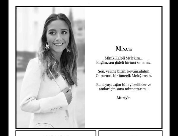 Murat Gezer'den Mina Başaran İçin Duygulandıran İlan (Jet Kazası)