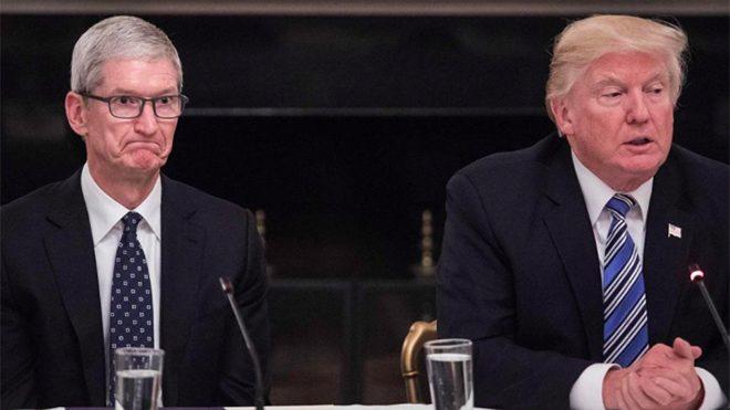 Başkan Trump, Tim Cook'a Neden