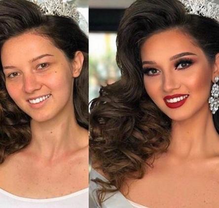 Erkeklere ''Kadında Sahtecilik Suç Sayılmalı Dedirtecek'' Efsane Gelin Makyajları!