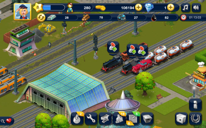 Eğlenceli Tren Simülasyonu: Rail World