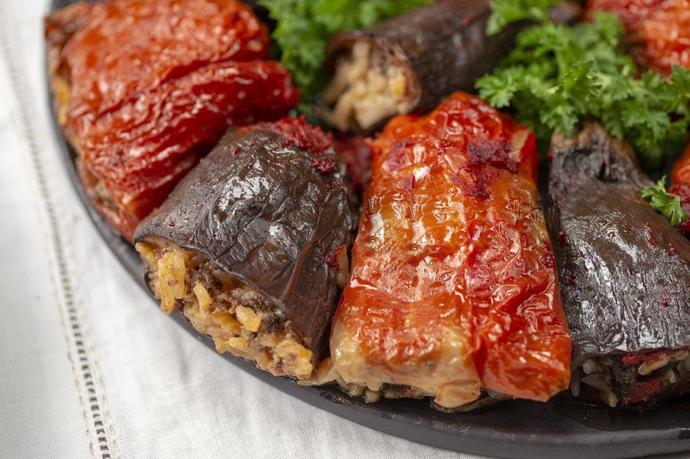Patlıcanın En Güzel Hallerinden Biri 'Ekşili Kuru Dolma'
