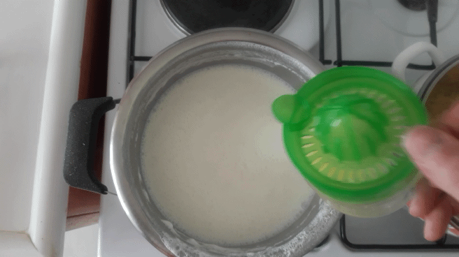 Limon suyunu dök