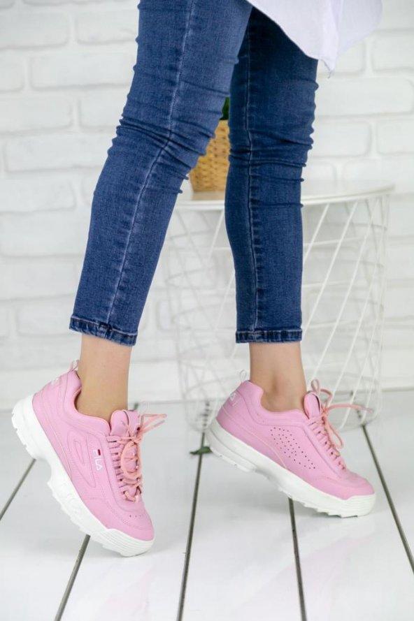 Pembe Spor Ayakkabısı