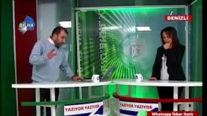 Canlı Yayında Depreme Yakalandılar! İnanılmaz Görüntüler