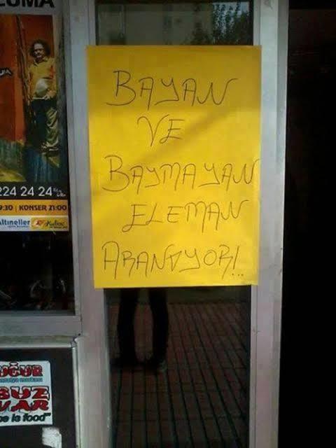 Muhtemelen Güzel Kafayla Yazılmış Birbirinden Komik ve Tuhaf İş İlanları