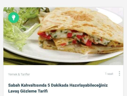 Sabah Kahvaltısında 5 Dakikada Hazırlayabileceğiniz Lavaş Gözleme Tarifi