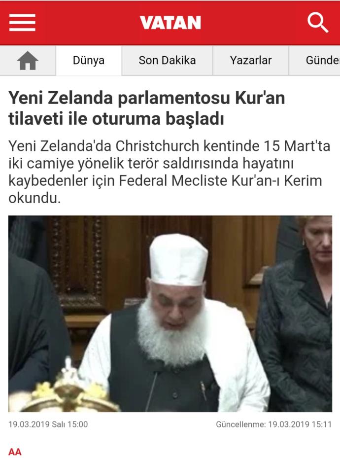 Yeni Zelanda Saldırısı Sonrası Zelandalıların Dünya Ülkelerine Verdiği İnsanlık Dersi