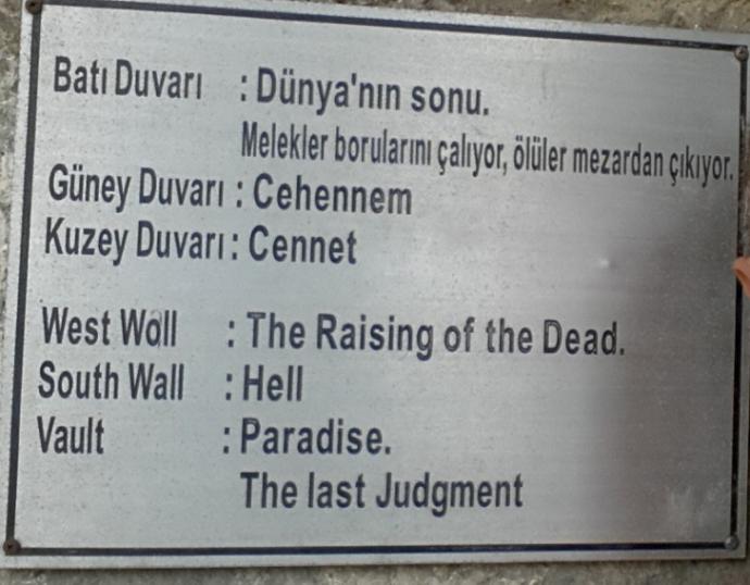 Girişteki yazı insanın içini ürpertebiliyor