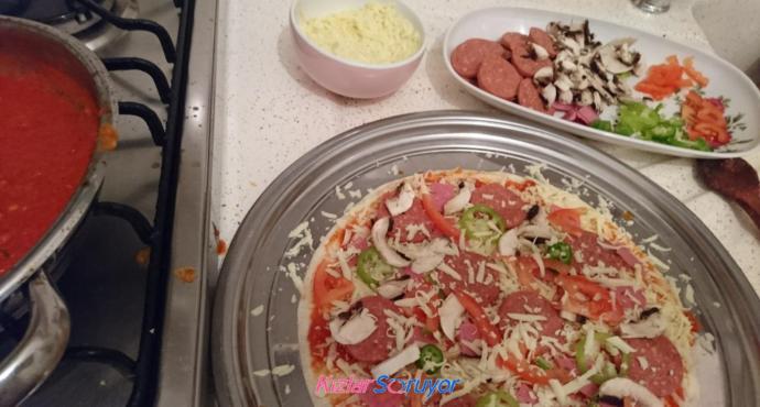 Mamma Mia! Ev Yapımı Mis Gibi Pizza Tarifim