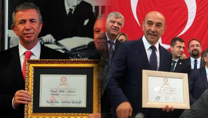 Mansur Yavaş ve Tunç Soyer