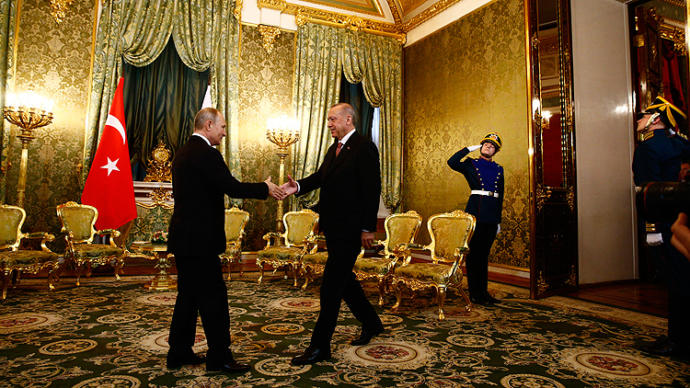 Cumhurbaşkanı Recep Tayyip Erdoğan Rusya'da