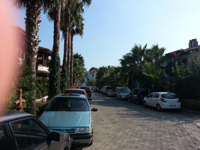 Akyaka'nın şirin sokakları