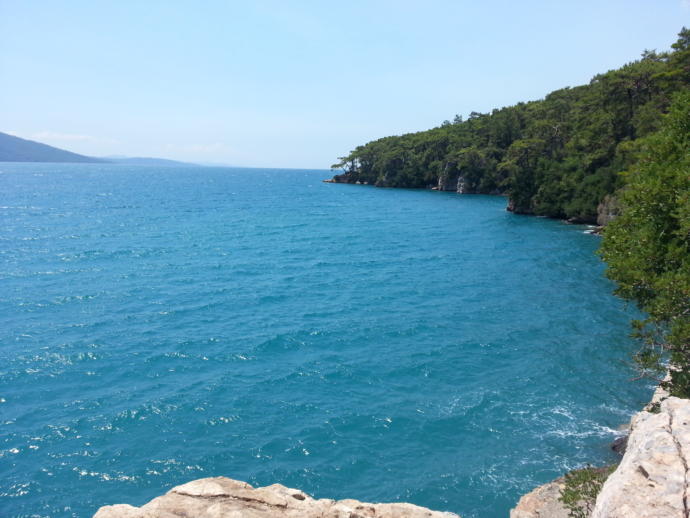 Akyaka deniz kenarı