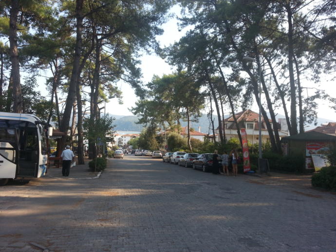 Akyaka'nın şirin sokakları