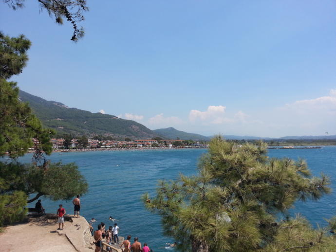 Akyaka deniz kenarı
