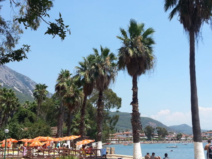 Akyaka deniz kenarı