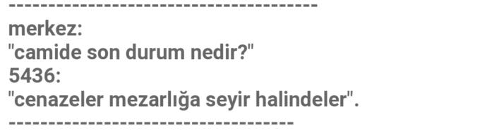 Polisin Hatıra Defterinden Eğlenceli Telsiz Anonsları