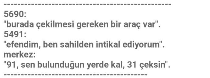 Polisin Hatıra Defterinden Eğlenceli Telsiz Anonsları