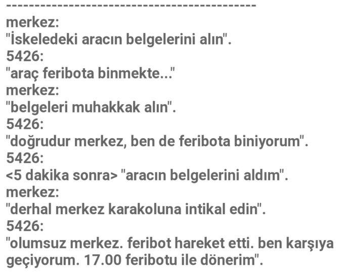 Polisin Hatıra Defterinden Eğlenceli Telsiz Anonsları
