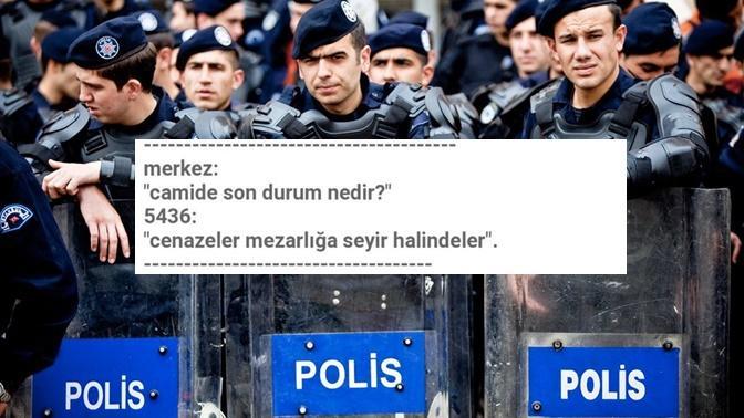 Polisin Hatıra Defterinden Eğlenceli Telsiz Anonsları