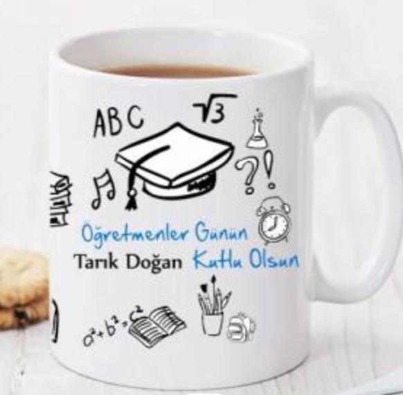 Öğretmenler günün kutlu olsun kişiye özel kupa