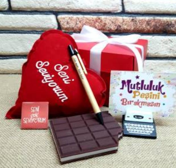 Öğretmenler gününe özel konsept hediye kutusu