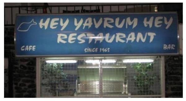 Yurdum İnsanından Gülme Garantili Restoran İsimleri!