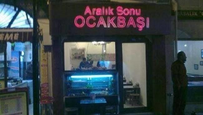 Yurdum İnsanından Gülme Garantili Restoran İsimleri!