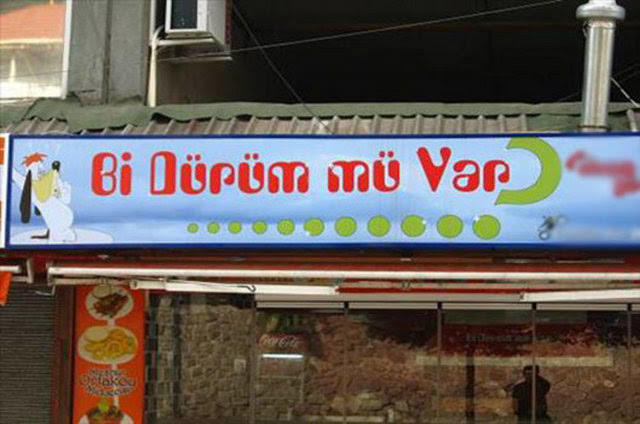 Yurdum İnsanından Gülme Garantili Restoran İsimleri!