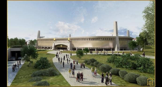 Yunan Futbol Takımının Ayasofya'dan İlham Alıp Yaptığı Stadyum