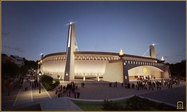 Yunan Futbol Takımının Ayasofya'dan İlham Alıp Yaptığı Stadyum