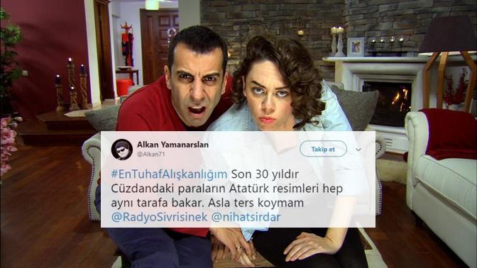 En Tuhaf Alışkanlığın Nedir? Bu Soruya #EnTuhafAlışkanlığım Hashtagi Altında Gelen Birbirinden İlginç 15 Yanıt
