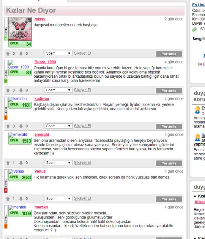 Zaman Yolculuğu: 2011'den KizlarSoruyor Kareleri