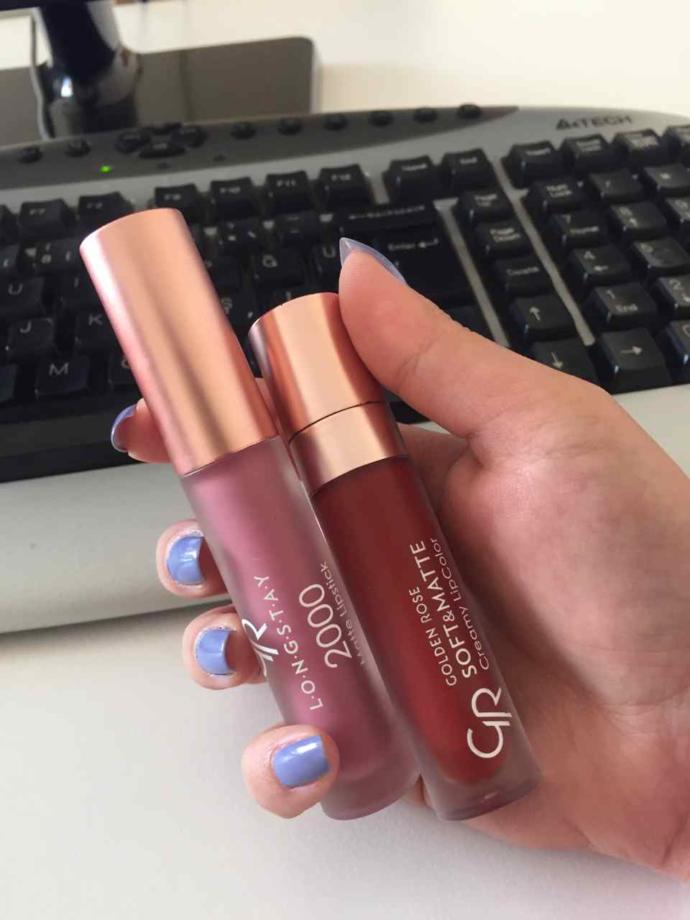 Çevremde Övgüyle Bahsedilen Golden Rose Soft Matte Creamy Lipcolor'ı Deniyorum!