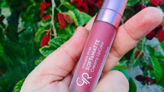 Çevremde Övgüyle Bahsedilen Golden Rose Soft Matte Creamy Lipcolor'ı Deniyorum!