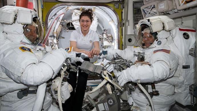 Amerikalı Kadın Astronot Christina Koch 328 Gün Uzayda Kalacak!