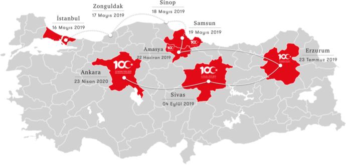19 Mayıs'ın 100. Yılına Özel Logo Hazırlandı
