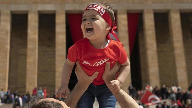 23  Nisan  Ulusal Egemenlik ve Çocuk Bayramı Tüm Yurtta Coşkuyla Kutlanıyor
