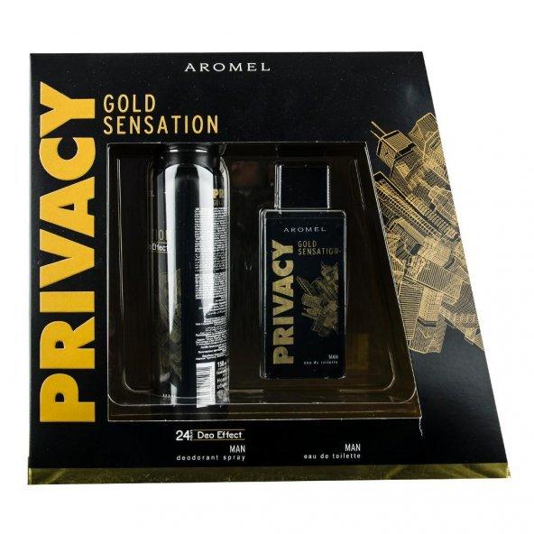 Privacy Gold Erkek Parfüm+Deudorant Set