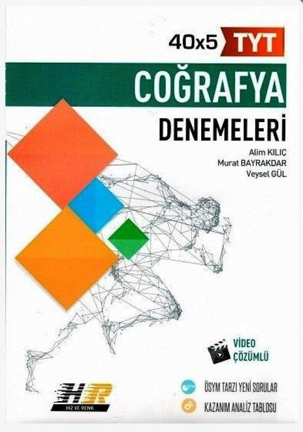 Hız Ve Renk Yayınları TYT Coğrafya Denemeleri