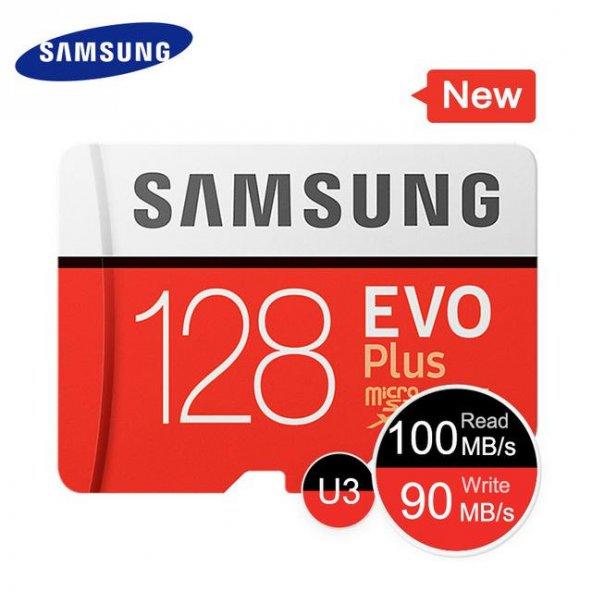Samsung 128GB Evo Plus Micro SD Hafıza Kartı