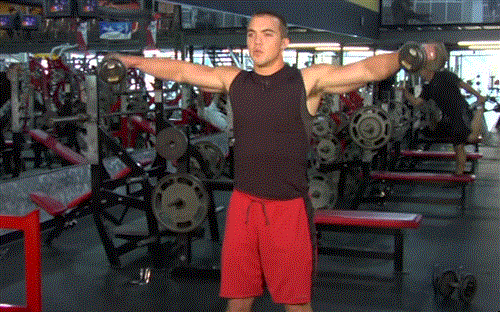 Standing Dumbbell Lateral Raise